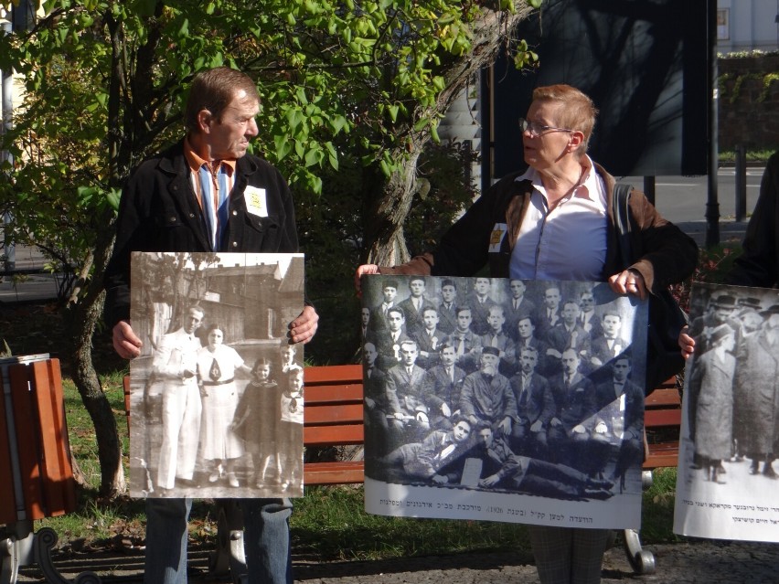 80. rocznica likwidacji getta w Radomsku. Uroczystość z udziałem ambasadorów i ich przedstawicieli. ZDJĘCIA