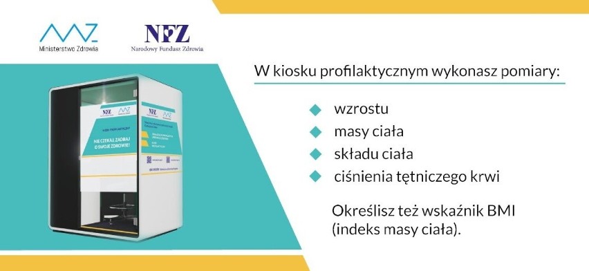 Jak określić ryzyko groźnych chorób? Odwiedź salę obsługi klientów małopolskiego NFZ i zajrzyj do kiosku profilaktycznego!