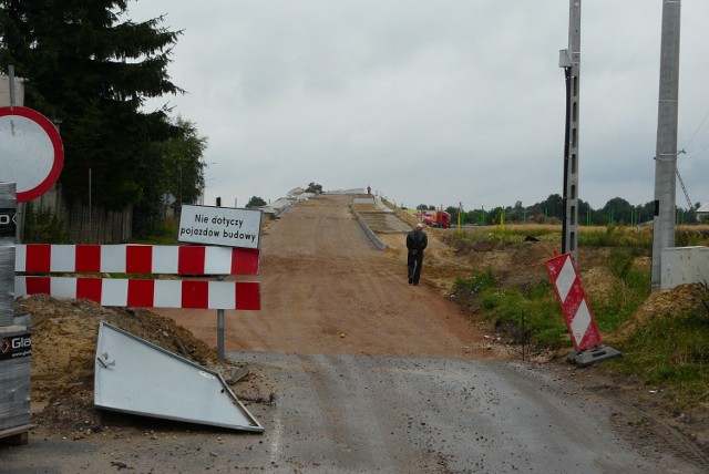 Wiadukt w Łazisku nie jest jeszcze gotowy