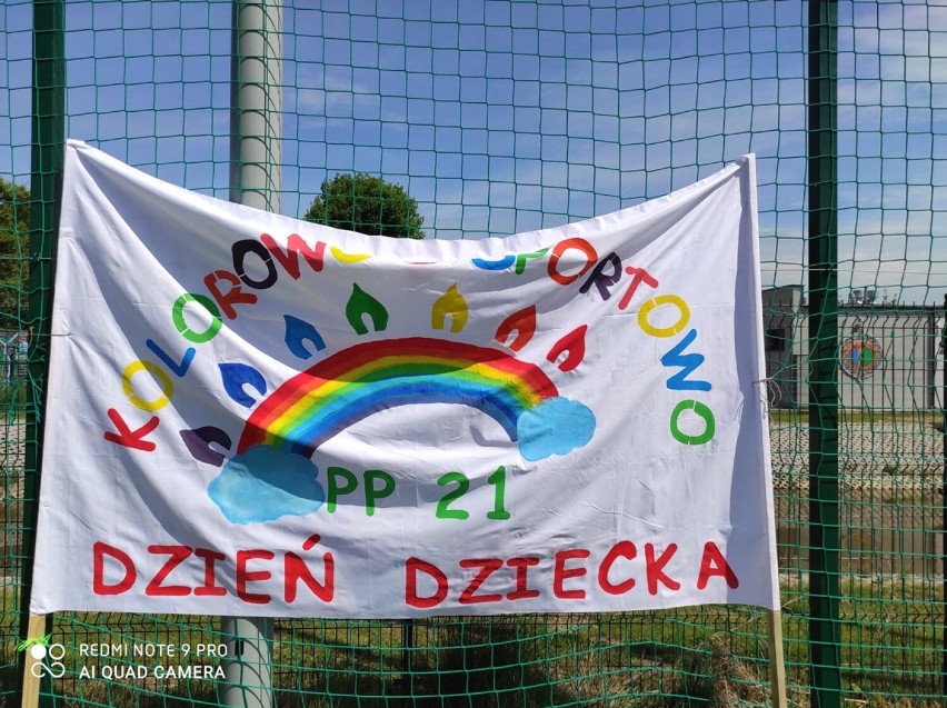Dzień Dziecka w Przedszkolu Publicznym nr 21 w Głogowie. Maluchy świętowały ten dzień na sportowo!