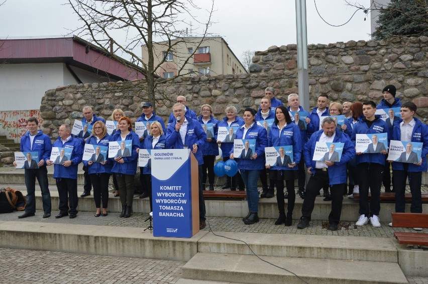 Tomasz Banach inicjuje kampanię wyborczą na burmistrza Gminy Goleniów