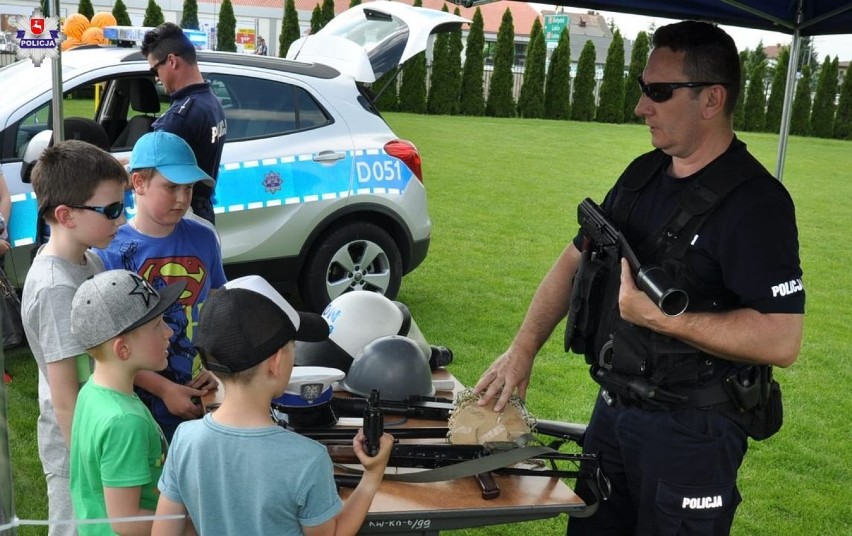 Powiat bialski. Dzień Dziecka z policjantami. Zobacz zdjęcia