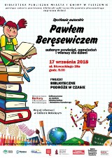 Pleszew. Spotkanie z autorem książek dla młodych czytelników Pawłem Beręsewiczem