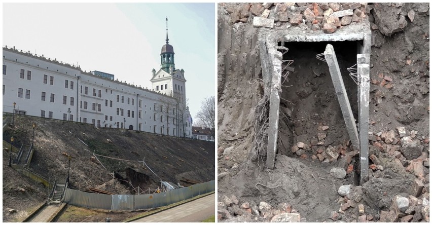 Drugie wejście do tuneli pod Zamkiem Książąt Pomorskich w Szczecinie odkryte. ZDJĘCIA