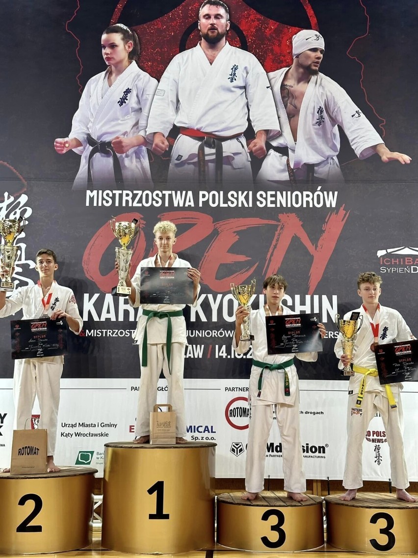 Sukces oleckich karateków we Wrocławiu [WIDEO]