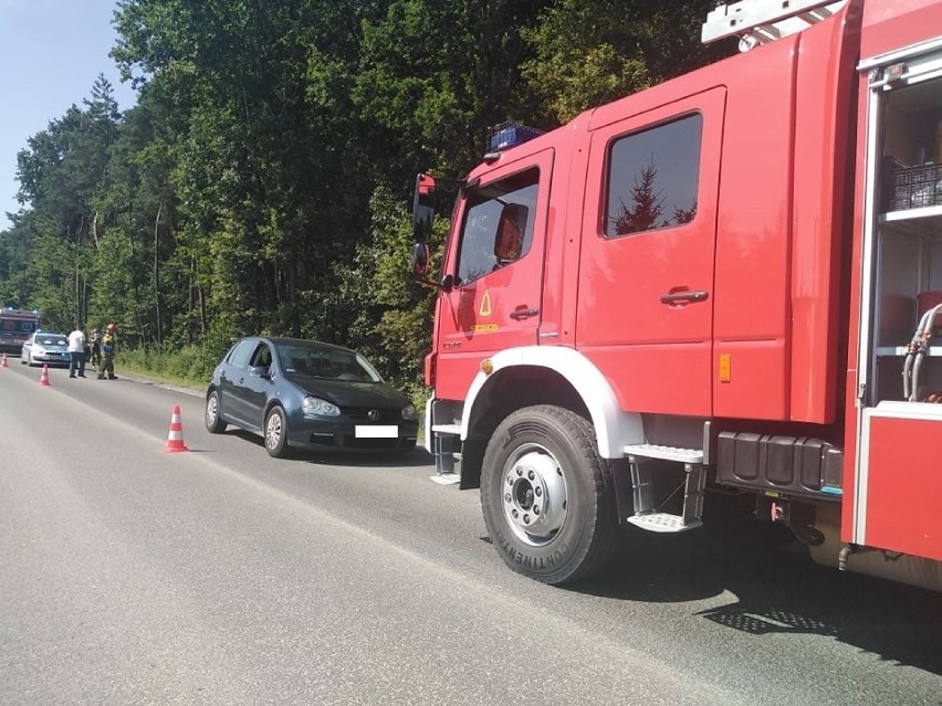 Do zdarzenia doszło na DK 73 w miejscowości Lubasz