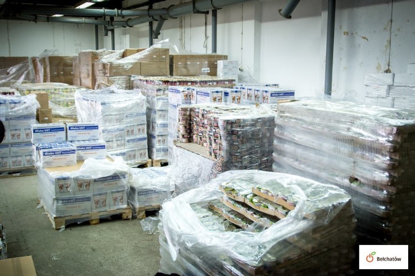 Bełchatów. Mieszkańcy otrzymają aż 38 ton jedzenia w ramach pomocy z Banku Żywności 