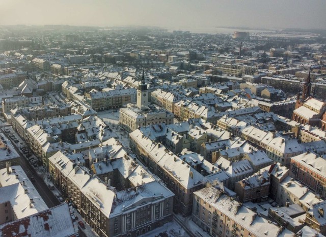 Kalisz. Zdjęcia z drona