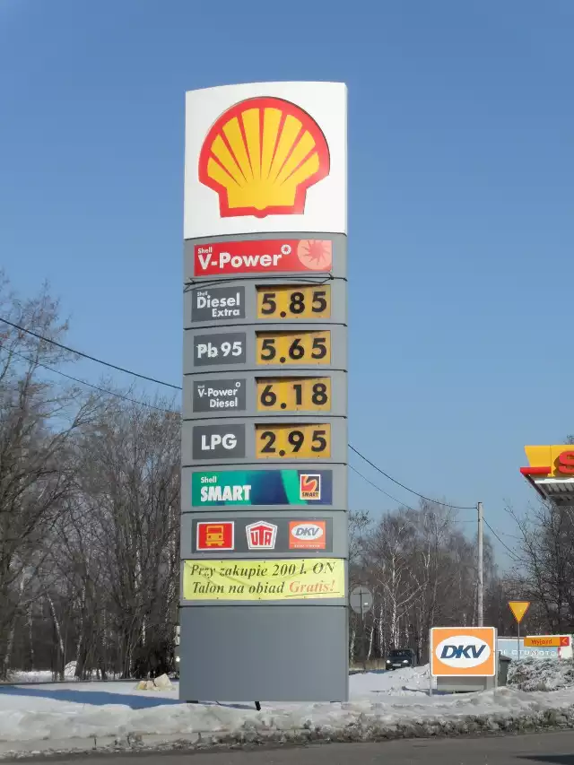 Ceny paliw na stacjach benzynowych w powiecie tarnogórskim - 31 stycznia  2012 | Tarnowskie Góry Nasze Miasto