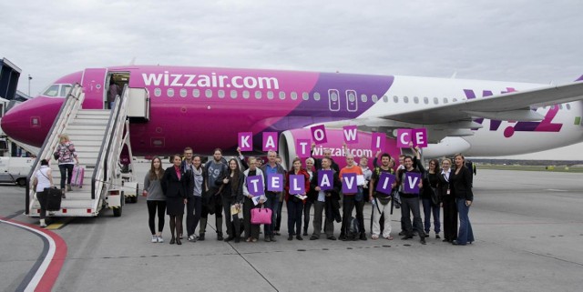 Inauguracyjny lot Wizz Air z Katowice-Airport do Izraela miał miejsce 29 października 2013