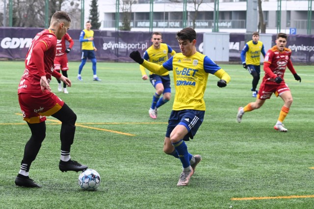 Arka Gdynia pokonała dziś Chojniczankę na Narodowym Stadionie Rugby.