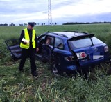 Tragiczny wypadek w Piaskowie. Kierowca Mazdy zmarł w szpitalu