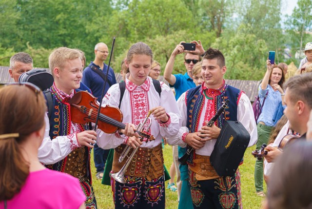 O oprawę muzyczną wydarzenia zadbał Regionalny Zespół "Mystkowianie" z Mystkowa