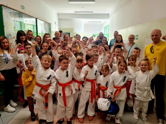 Szczecineccy karatecy w Czarnem