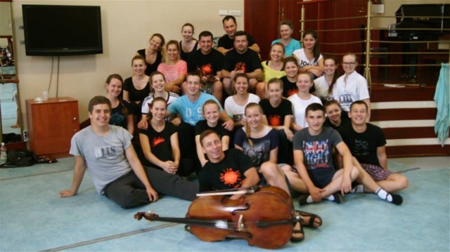 Zespół Tańca Ludowego "Kościelec" na warsztatach w Koszęcinie