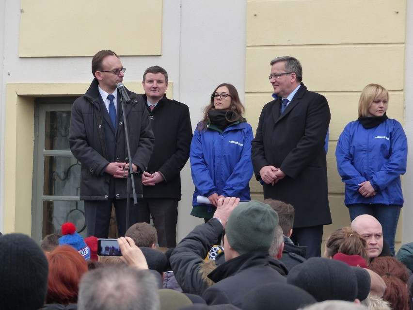 Prezydent RP Bronisław Komorowski w Bielsku Podlaskim [ZOBACZ ZDJĘCIA]