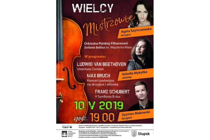Znamy program Słupskiej Filharmonii w Słupsku na maj!