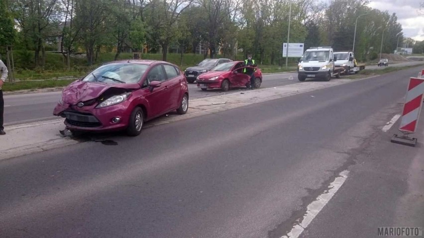 Wypadek na ul. Batalionów Chłopskich w Opolu.