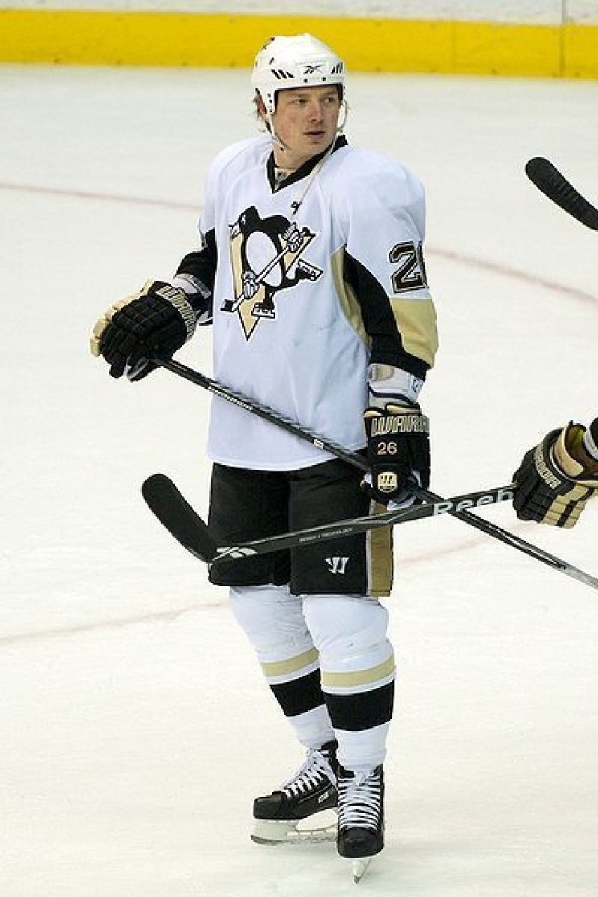 Rusłan Fiedotienko z Pittsburgh Penguins.