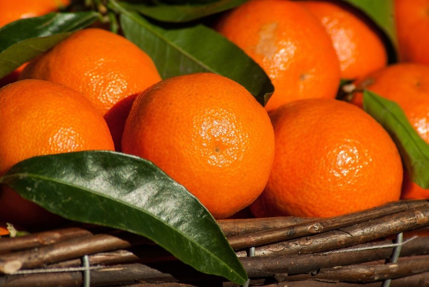 Tak jak wszystkie cytrusy, mandarynki mają też dużo witaminy...