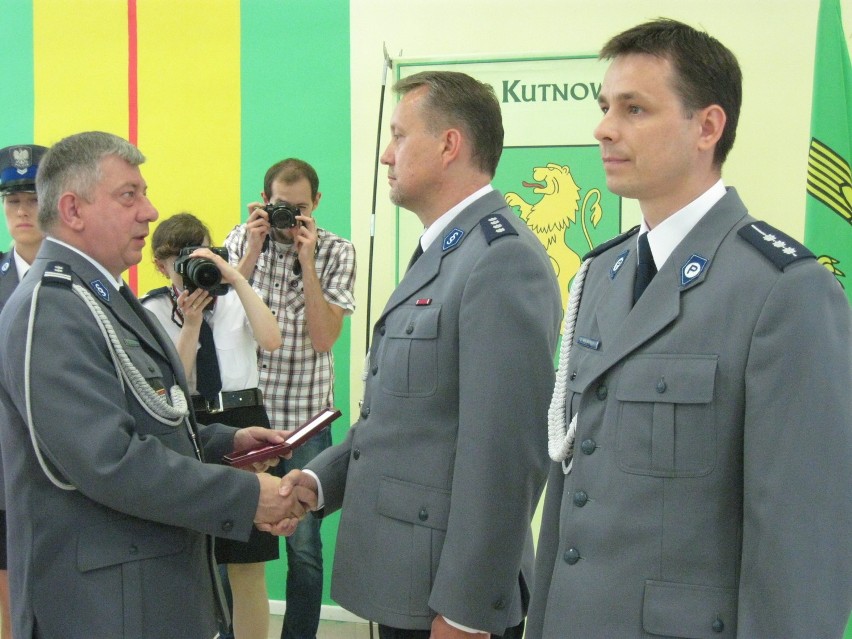 W czwartek świętowali kutnowscy funkcjonariusze policji [FILM + FOTO]