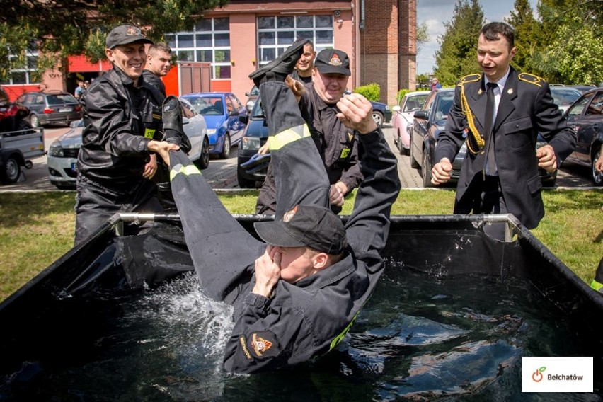 Strażacy zawodowi z Bełchatowa świętowali dziś z okazji Dnia Strażaka