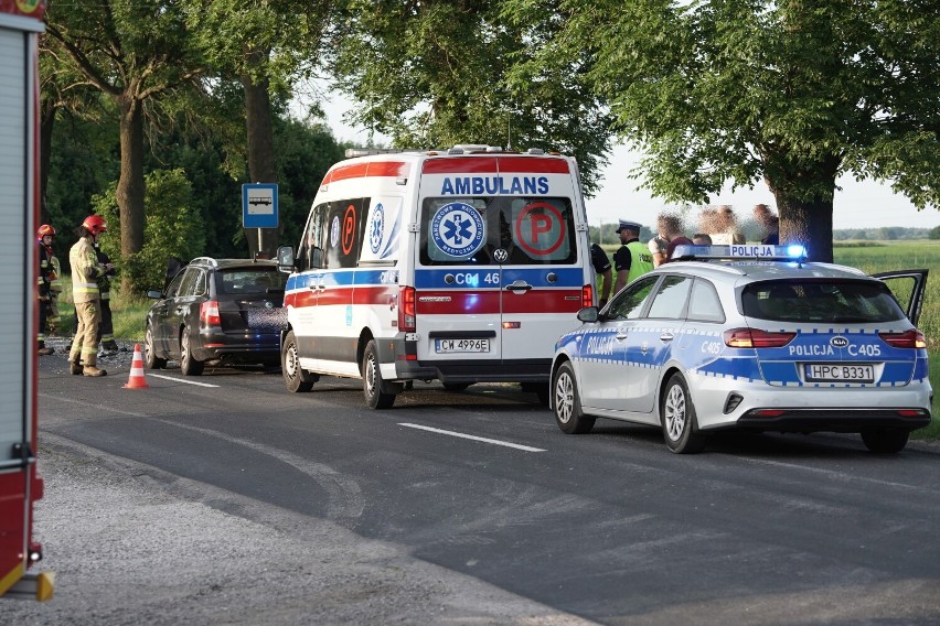Wypadek na drodze Lubraniec  - Izbica Kujawska