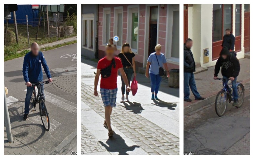 Przyłapani przez Google Street View na ulicach Olsztyna -...