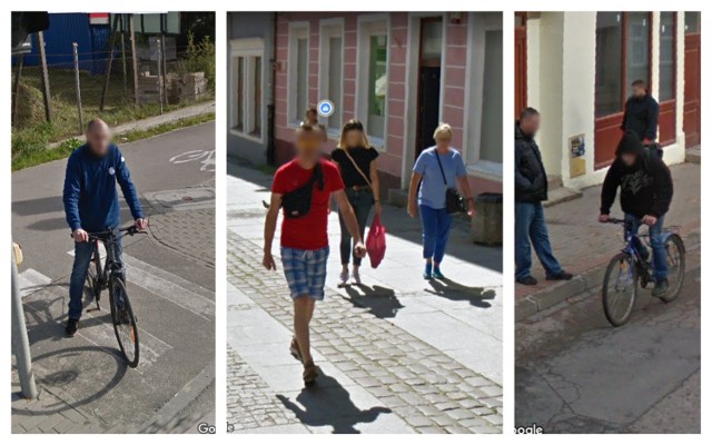 Przyłapani przez Google Street View na ulicach Olsztyna - zdjęcia