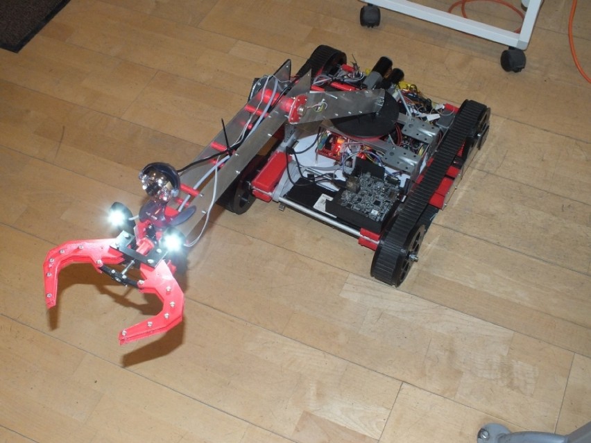 Robot stworzony na Politechnice Poznańskiej