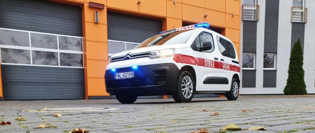 Zobacz nowy samochód specjalny wolsztyńskich strażaków