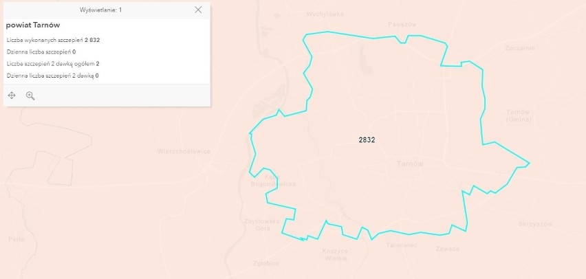 Tarnów - 2832 szczepienia

Powiaty Małopolski z liczbą...