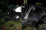 Wypadek w Gorczenicy. Kierowca pijany, dwie osoby walczą o życie [ZDJĘCIA]