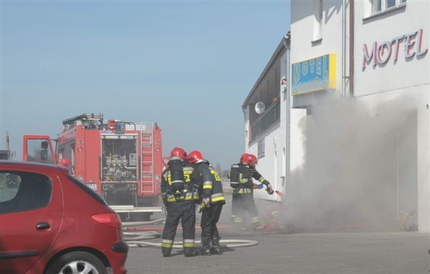 Pożar mieszkania przy ul. Śmigielskiej w Kościanie