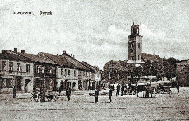 Rynek ponad 100 lat temu.