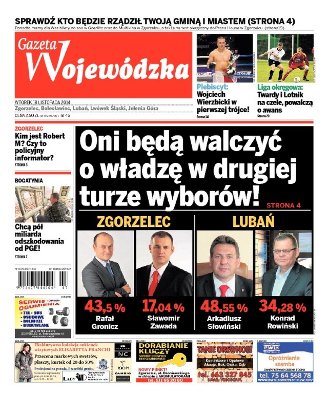 Gazeta Wojewódzka 18.11 - 24.11