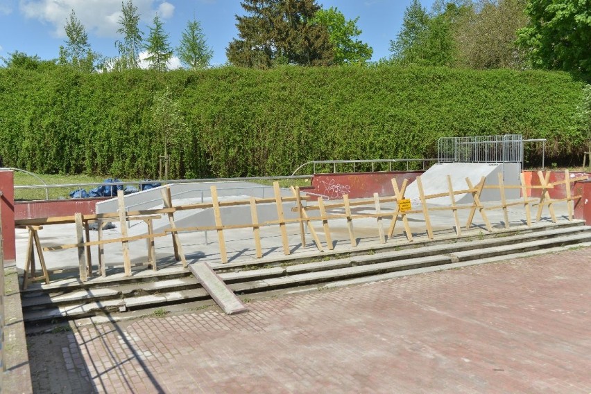 Nowe urządzenia w skateparku w Sandomierzu - będzie bezpieczniej. Wkrótce wielki start