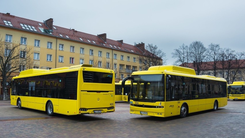Nowe autobusy firmy Autosan w Tychach