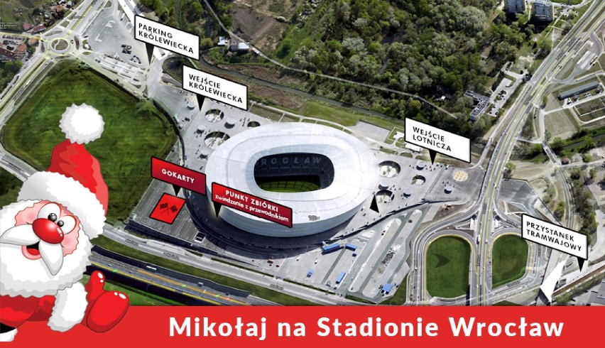 Mapa Stadionu Wrocław