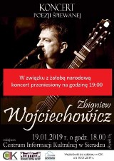 Koncert Zbigniewa Wojciechowicza w CIK w Sieradzu - w sobotę 19 stycznia w ramach cyklu „Pod Wielkim Dachem Nieba"