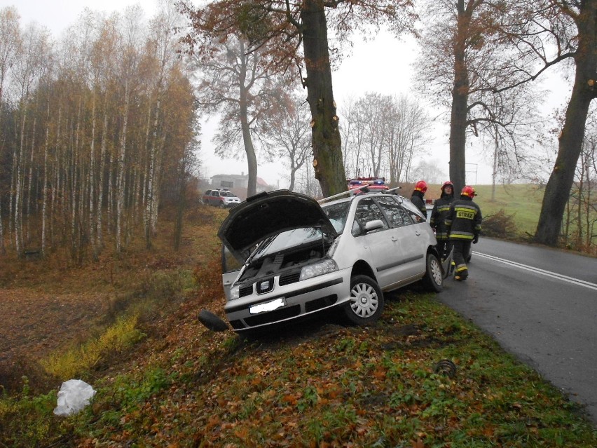 Wypadek w Niebrzydowie