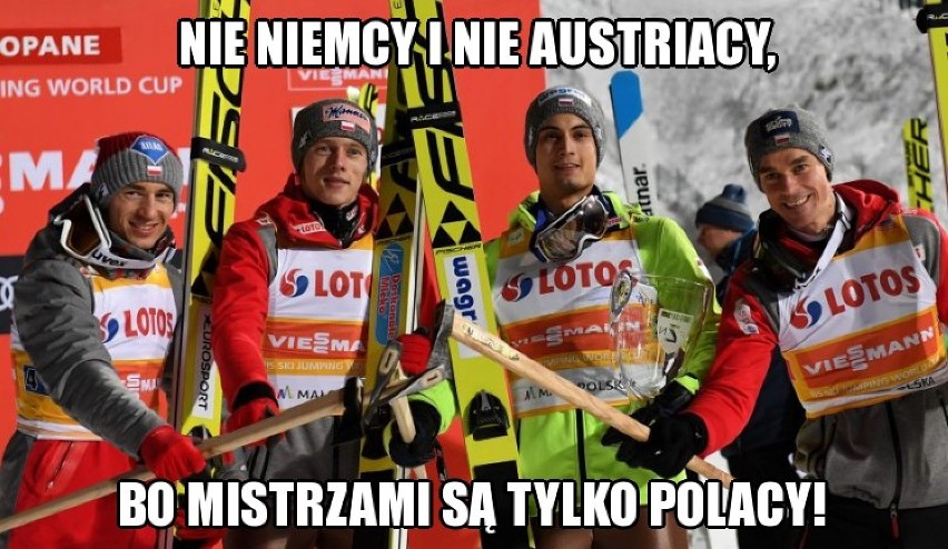 [MEMY] Polscy skoczkowie podbili nie tylko Lahti, ale też...