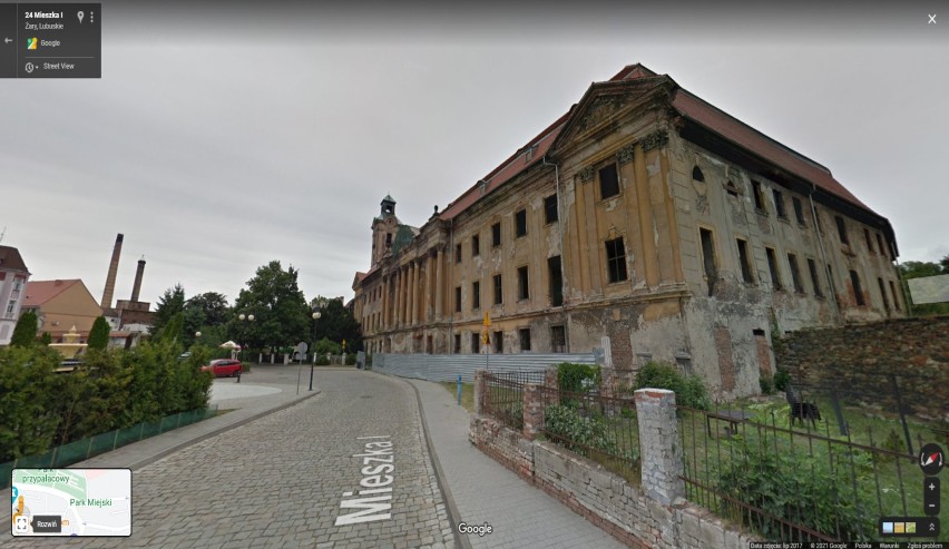 Kamery Google Street View na ulicach Żar. Sprawdźcie, co się...