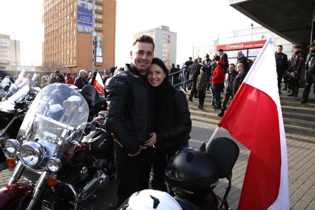 Motocyklowa Parada Niepodległości w Koninie