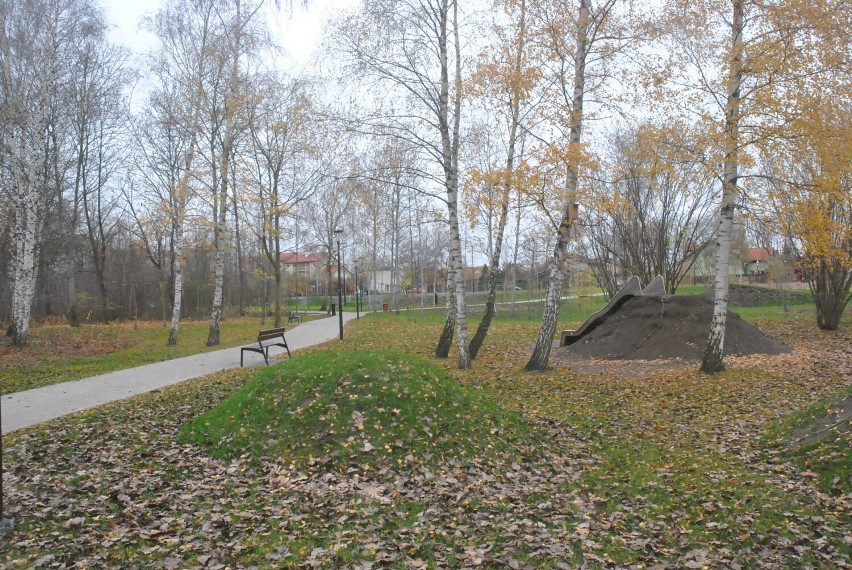 LESZNO. Parki w Lesznie wyrastają jak grzyby po deszczu....