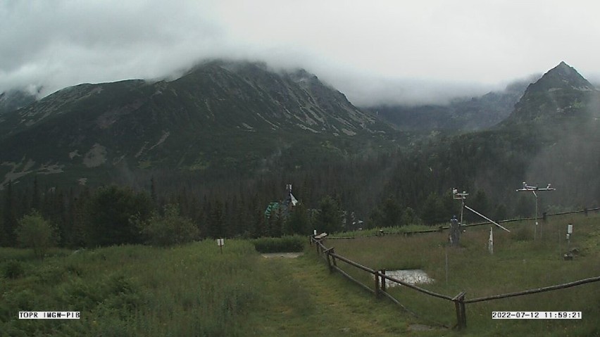 Pogoda w Tatrach zmienna. Turyści powinni zabrać kurtki, czapki i rękawiczki