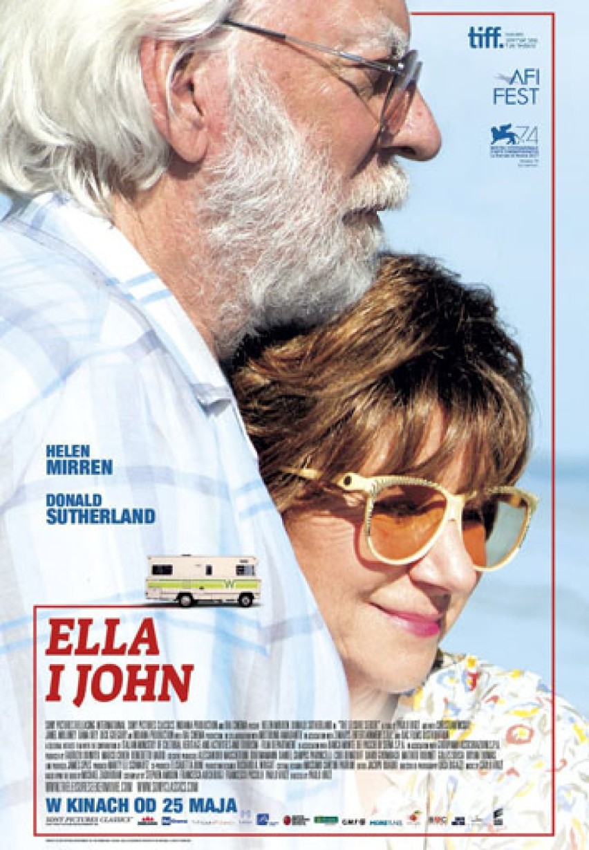 „Ella i John” z Helen Miren i Donaldem Sutherlandem od 25...