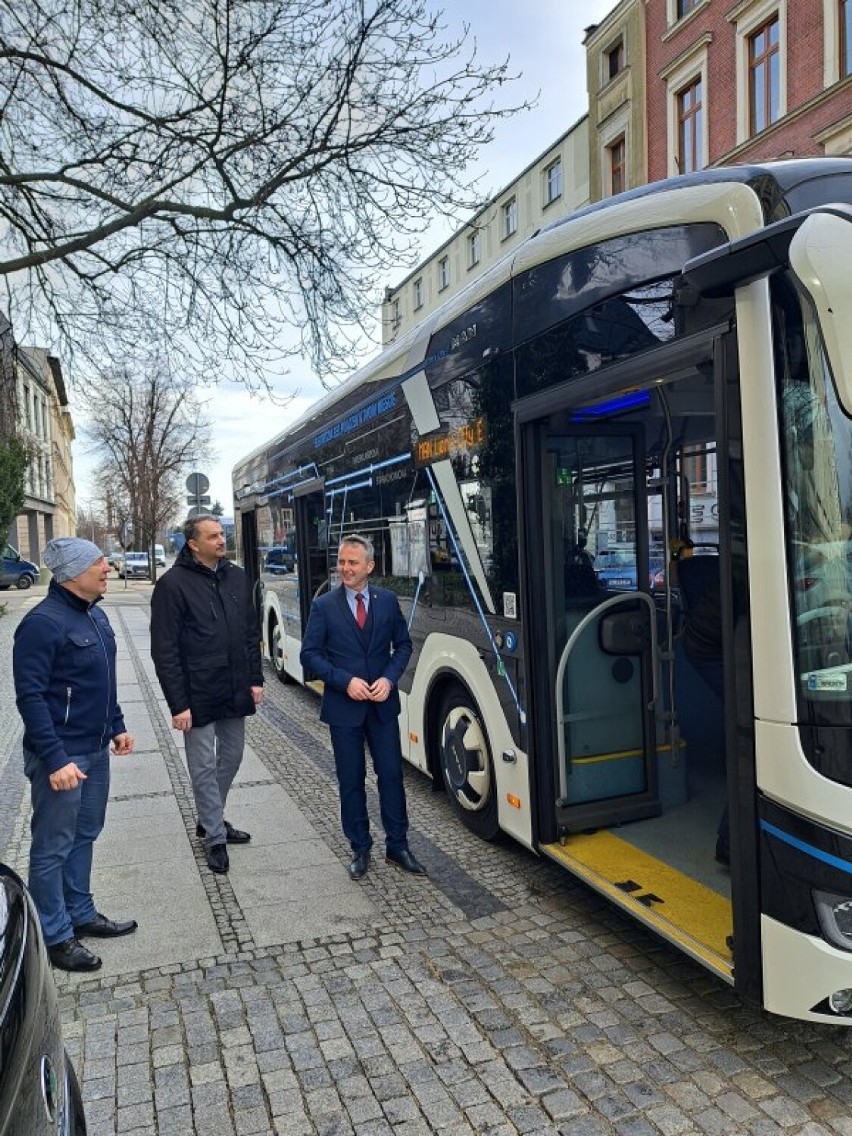 Autobus pojawił się w Raciborzu w ramach testów