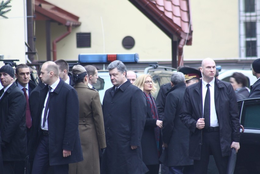 Prezydent Ukrainy w Lublinie. Oglądaj ZDJĘCIA i WIDEO
