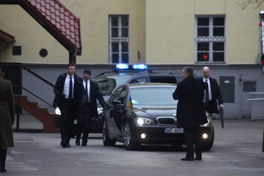 Prezydent Ukrainy w Lublinie. Oglądaj ZDJĘCIA i WIDEO